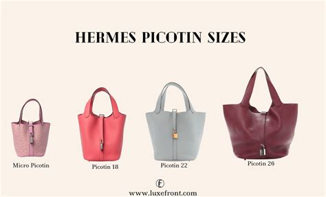 hermes picotin 18 size.